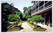 Courtyard and Slave Quarters