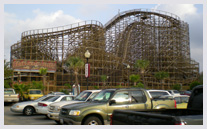 Roller Coaster in Kemah
